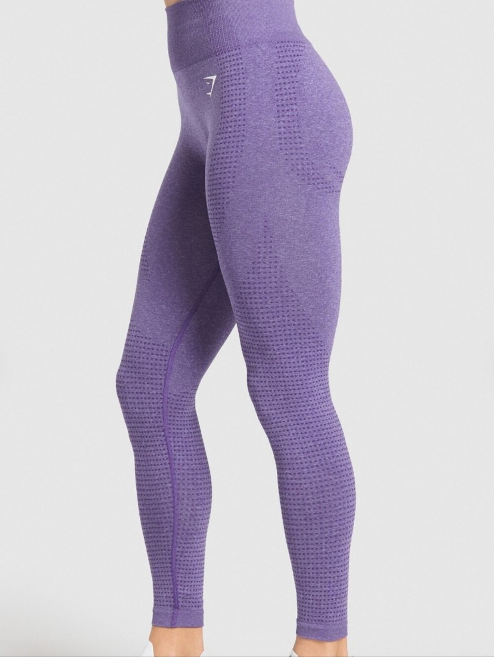 Gymshark Lavender Vital Purple Seamless 2.0 Leggings Dot Detail XL